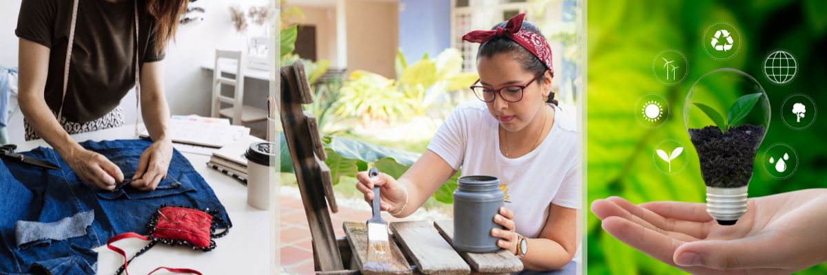 Slide Grøn Og Genbrug