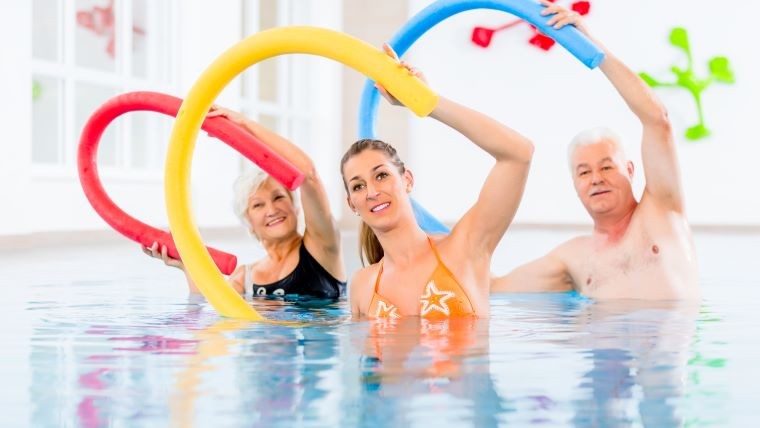 Motion i vand - vandgymnastik i Næstved og Vordingborg